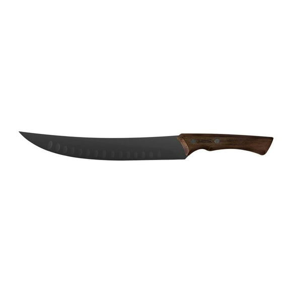 Cuchillo Tramontina Churrasco Tipo Butcher de 10 cm Negro