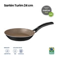 thumbnail image 3 of Sartén Tramontina Turim 24 cm Negro, 3 of 4