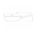 thumbnail image 4 of Sartén Wok Tramontina Rivoli 24 cm Negro, 4 of 4