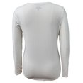 thumbnail image 2 of Playera George Talla G Cuello V Manga Larga Blanco, 2 of 4