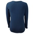 thumbnail image 2 of Playera George Talla M Cuello Redondo Manga Larga Marino, 2 of 4