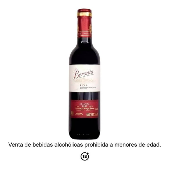 Vino Tinto Beronia Crianza Rioja 375 ml