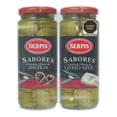 thumbnail image 1 of Aceitunas Serpis rellenas de anchoa 235 g y rellenas de queso azul 235 g, 1 of 4