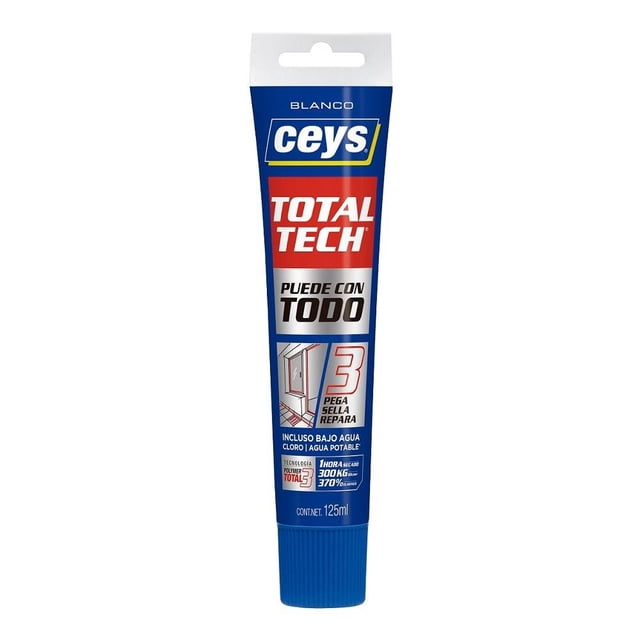 Adhesivo Sellador Ceys Blanco 507232 Puede con Todo 125 ml