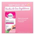 thumbnail image 2 of Bandas depilatorias Veet Easy Grip de cera corporales piel normal 12 pzas, 2 of 4