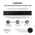thumbnail image 4 of Barra de Sonido Samsung T400 Negro HW-T400/ZX, 4 of 4