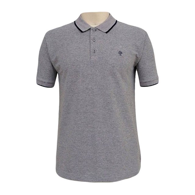 Playera George Talla M Polo Gris