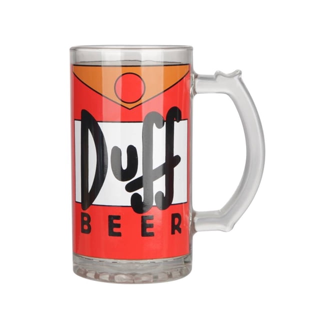 Tarro de Cerveza Simpson de Vidrio de 470 ml Duff