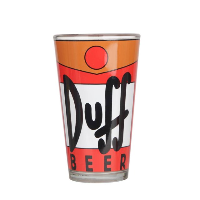Vaso HB Simpsons de Vidrio de 500 ml Duff