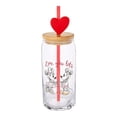 thumbnail image 2 of Vaso Lata Disney de Vidrio con Tapa de Bambú 590 ml Varios Modelos 1 Pieza, 2 of 4
