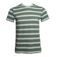 thumbnail image 1 of Playera George Talla G Manga Corta de Rayas Verde con Blanco, 1 of 4