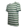 thumbnail image 3 of Playera George Talla G Manga Corta de Rayas Verde con Blanco, 3 of 4