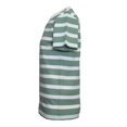 thumbnail image 4 of Playera George Talla G Manga Corta de Rayas Verde con Blanco, 4 of 4