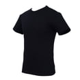 thumbnail image 3 of Playera George Talla M Manga Corta Lisa Básica Negra, 3 of 4