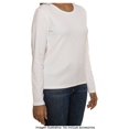 thumbnail image 3 of Blusa George Talla CH Manga Larga Cuello Acanalado Blanco, 3 of 4