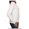 thumbnail image 4 of Blusa George Talla CH Manga Larga Cuello Acanalado Blanco, 4 of 4