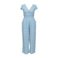 thumbnail image 1 of Jumpsuit Op Talla M Estampado Flores Base Azul Cielo, 1 of 4