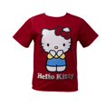 thumbnail image 1 of Playera Hello Kitty Talla 6 Manga Corta Lisa con Lentejuela Rojo, 1 of 4