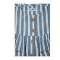 thumbnail image 4 of Vestido George Niña 2 Rayas Verticales con Botones Cafés sin Mangas Azul, 4 of 4
