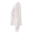 thumbnail image 3 of Blusa George Talla EG Manga Larga Lisa Blanco, 3 of 3