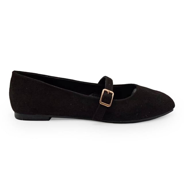 Zapatos George Talla 22 con Hebilla Negro