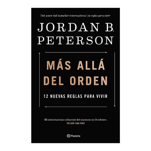Más allá del Orden Planeta Jordan B. Peterson