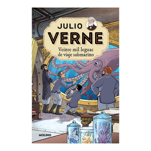 20 Mil Leguas de Viaje Submarino Molino Penguin Random House Julio Verne