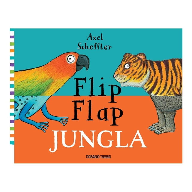 Flip Flap Jungla OCÉANO TRAVESÍA Axel Scheffler