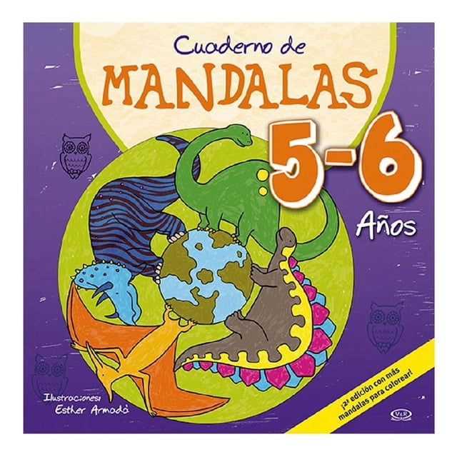 Cuaderno de Mandalas 5 - 6 Años VR Editoras Esther Armada