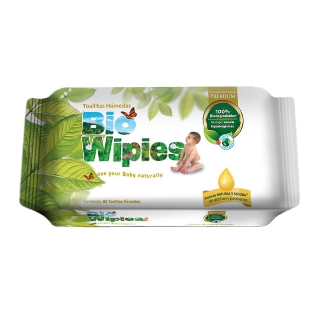 Toallitas húmedas Bio Wipies 240 pzas