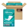 thumbnail image 1 of Protector para Adulto Affective Unisex Predoblado Rectangular 60 piezas, 1 of 3