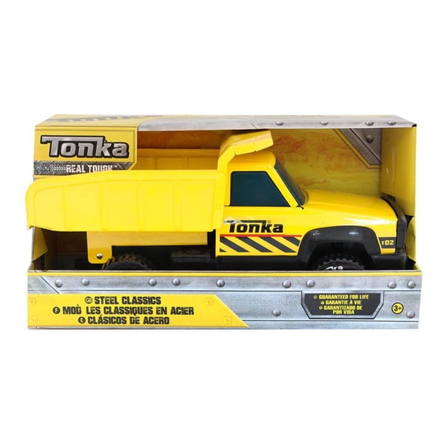 Camioneta Tonka Pick Up Metal Amarilla