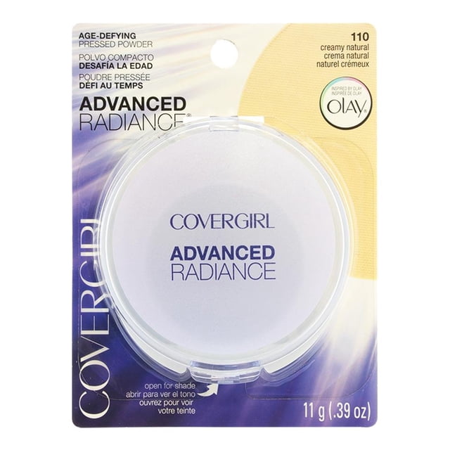 Maquillaje Cover Girl Advanced Radiance en polvo 110 crema natural 11 g