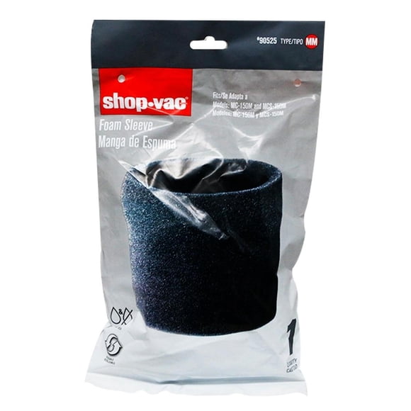 Manga de espuma Shop Vac para modelos MC-150M y MCS-150M 1 pza
