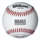 thumbnail image 1 of Pelota de Béisbol Wilson de Piel Sintética Blanco, 1 of 1