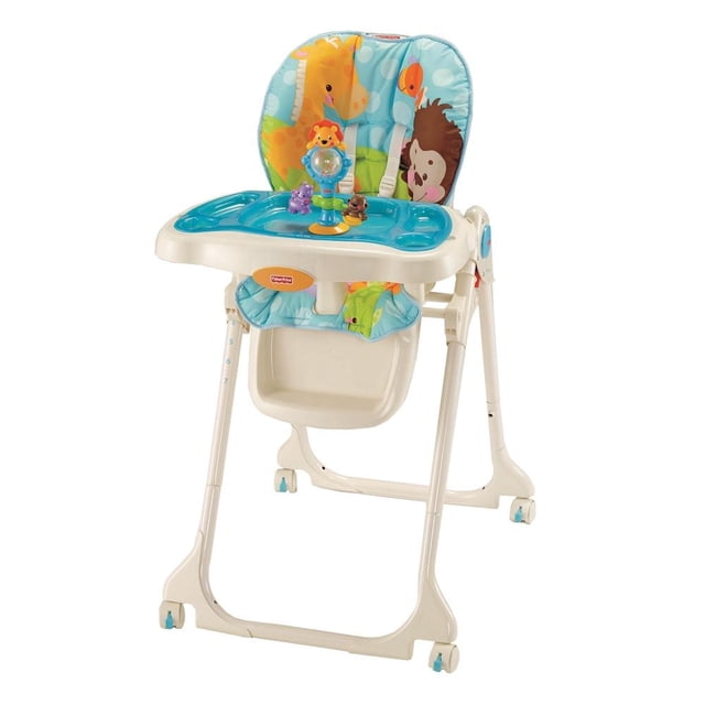 Silla Alta Fisher Price Azul
