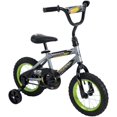 thumbnail image 2 of Bicicleta Infantil Huffy Rock It Rodada 12 Gris, 2 of 4