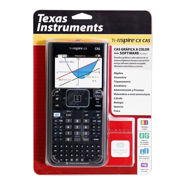 Calculadora Graficadora Texas Instruments TI-Nspire CX CAS