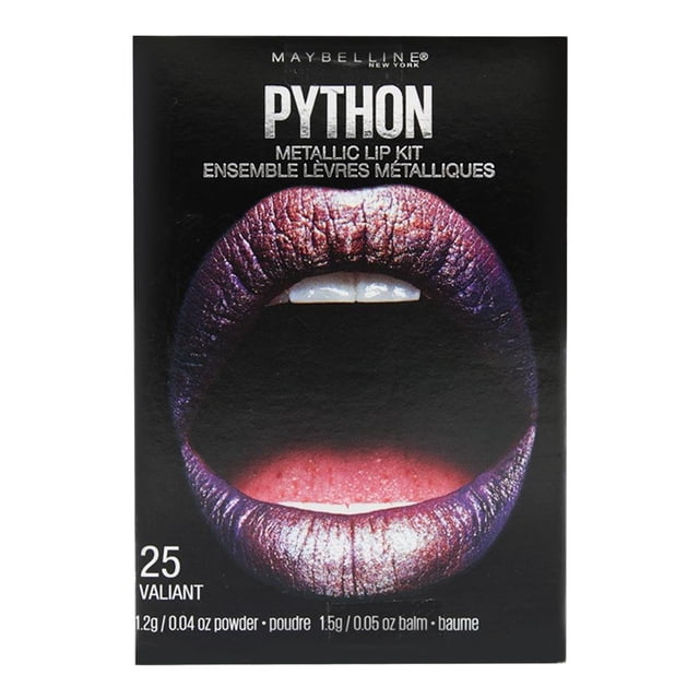 Lip Kit Maybelline Phyton Metallic 25 Valiant