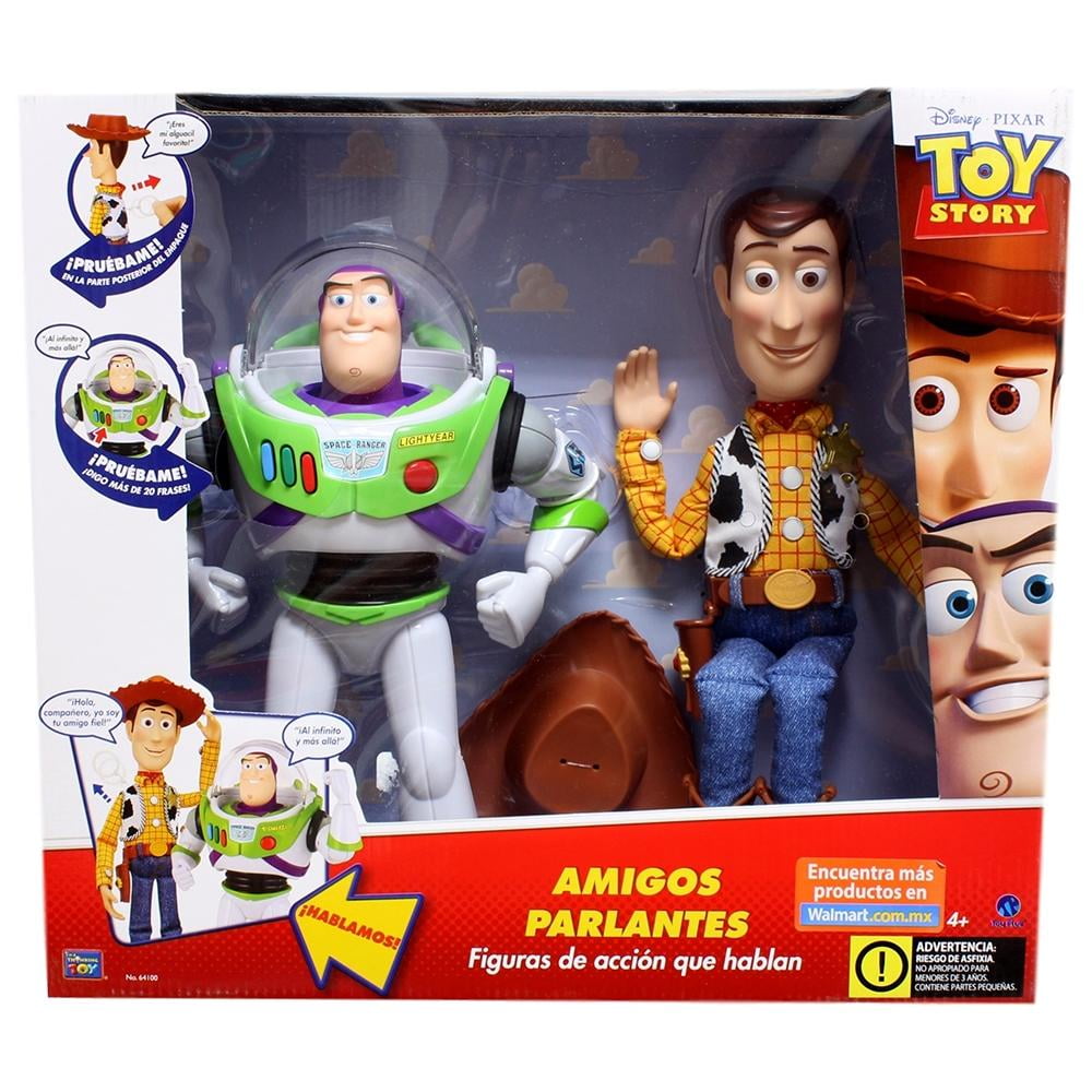Amigos Parlantes Toy story Buzz Lightyear y Woody | Bodega Aurrera