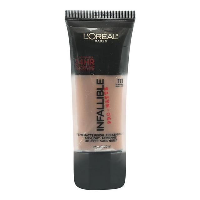 Base de maquillaje L'Oréal Paris Infallible pro matte 111 soft sable 30 ml