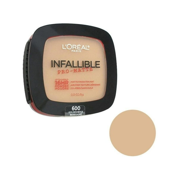 Polvo compacto L'Oréal Paris Infallible pro matte 600 golden beige 9 g