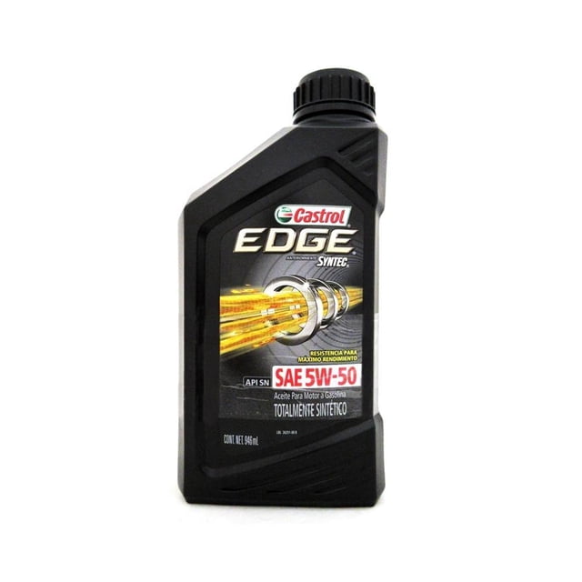Aceite Sintético Castrol Edge 5W50 de 946 ml
