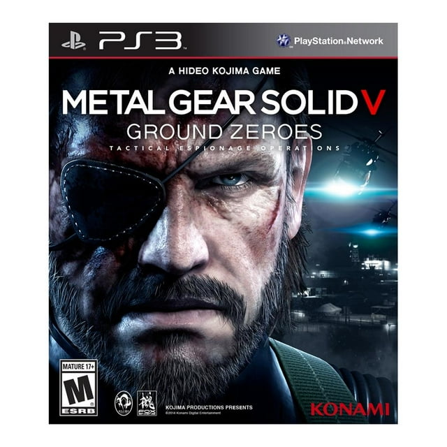 Metal Gear Solid V Ground Zeroes PlayStation 3 Tactical Espionage Operations