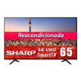 thumbnail image 1 of TV SHARP 65 Pulgadas 4K Ultra HD Smart TV LED LC-65Q7330U Reacondicionada, 1 of 4