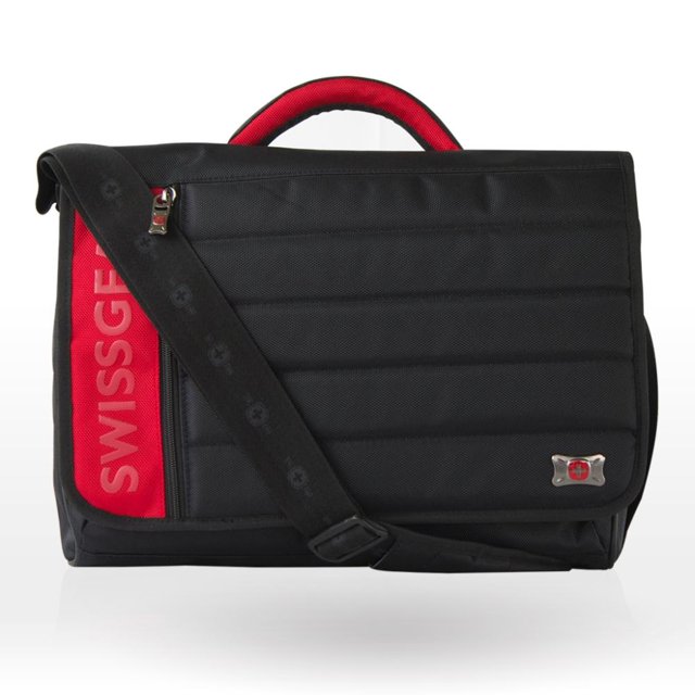 Maletín para Laptop Swissgear Negro con Rojo