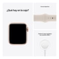 thumbnail image 4 of Smartwatch Apple Watch SE (GPS) Caja de Aluminio en Oro de 40 mm Correa Deportiva Blanco Estrella, 4 of 4