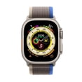 thumbnail image 2 of Smartwatch Apple Ultra GPS+ Cellular Caja de titanio de 49 mm Correa Loop Trail Azul con Gris, 2 of 4