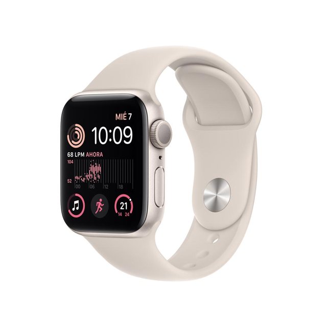 Smartwatch Apple SE 40mm Correa Deportiva Blanco Estrella