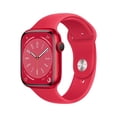 thumbnail image 1 of Smartwatch Apple Series 8 (GPS + Cellular) Caja de aluminio rojo de 45 mm correa deportiva rojo, 1 of 4